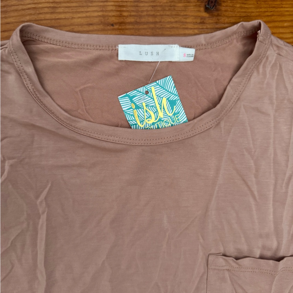 Lush Soft Brown Top